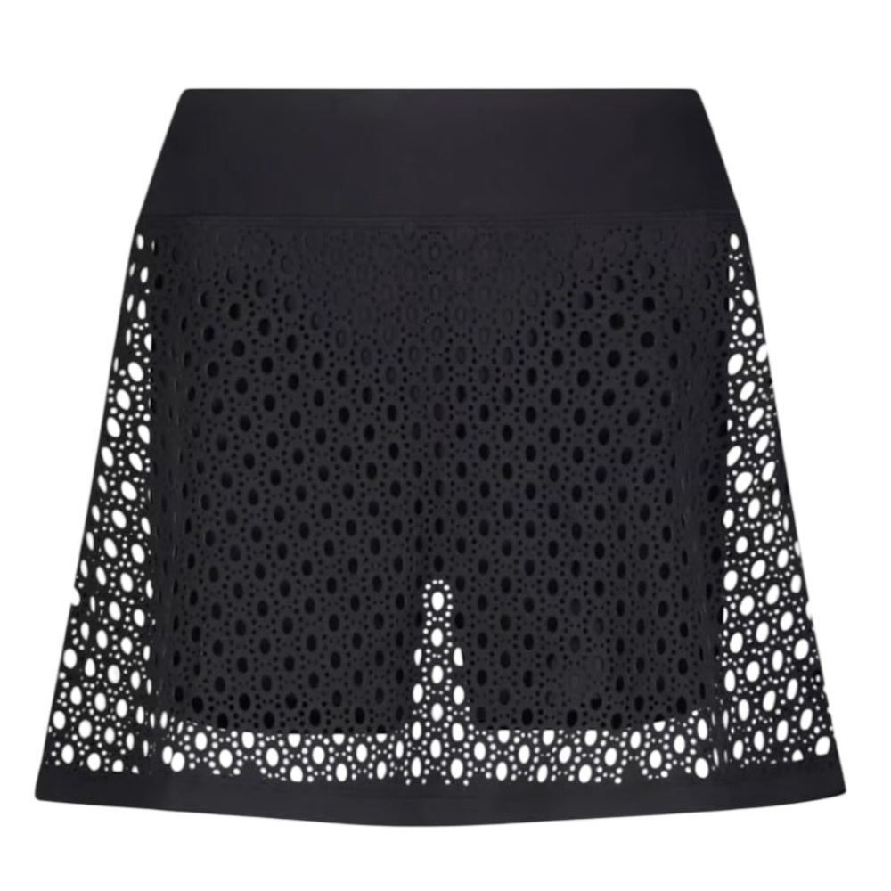 NWT GiGi C Kyra Tennis Skirt in Black Sz L XL - Picture 2 of 10
